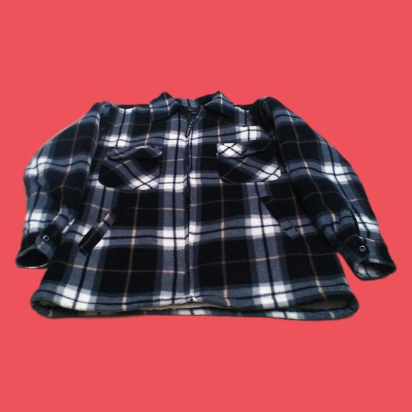 NBN Gear Other - NBN Gear Men's Shirt Jacket Winter Zip Size M Plus